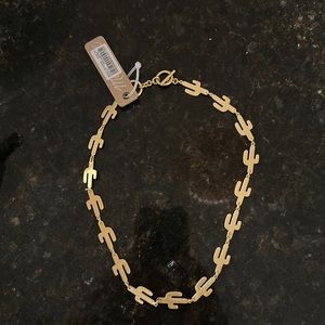 Madewell cactus necklace